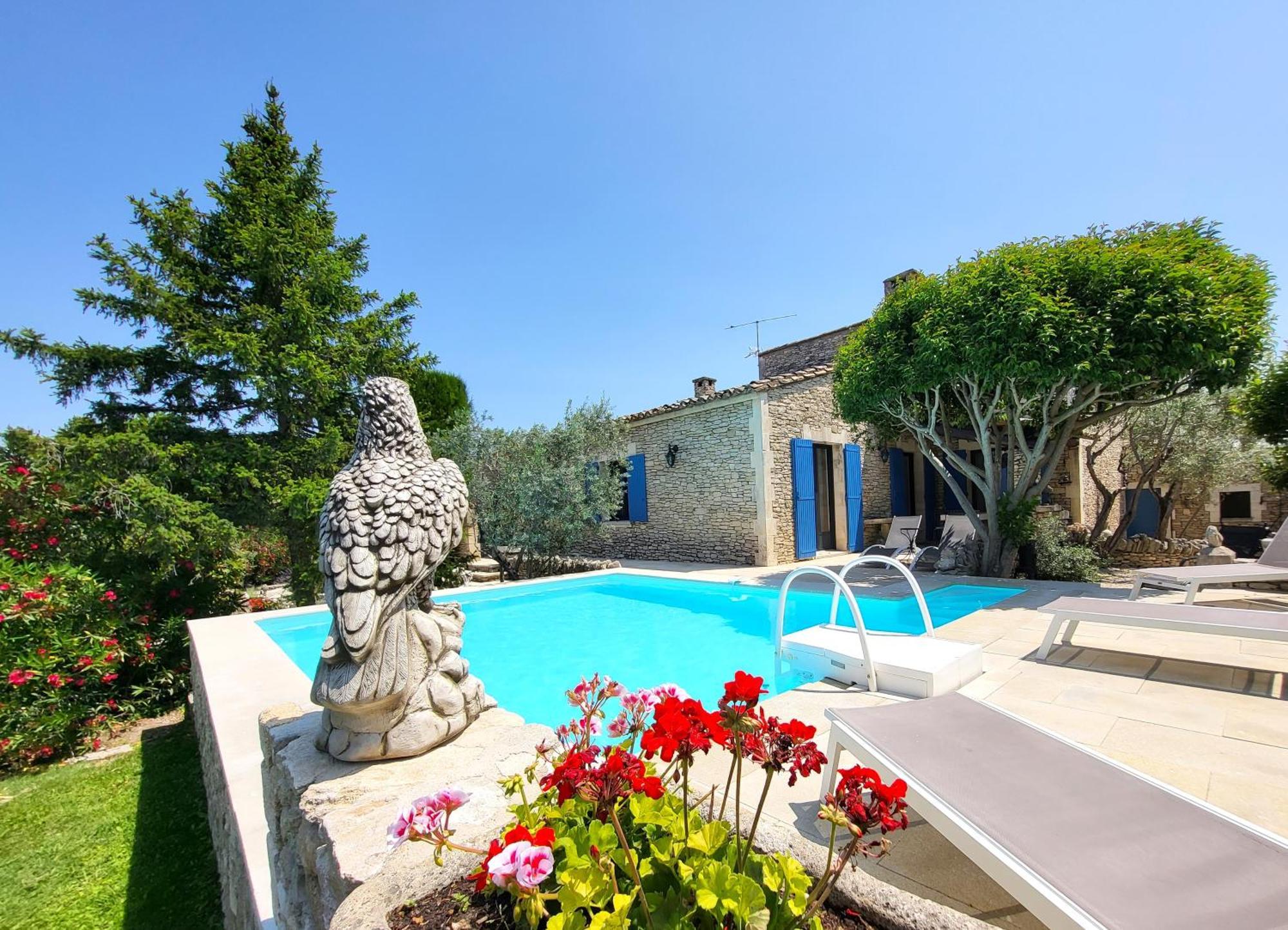 "La Massette Du Cheval Blanc" Villa De Caractere En Pierre LʼIsle-sur-la-Sorgue Екстериор снимка
