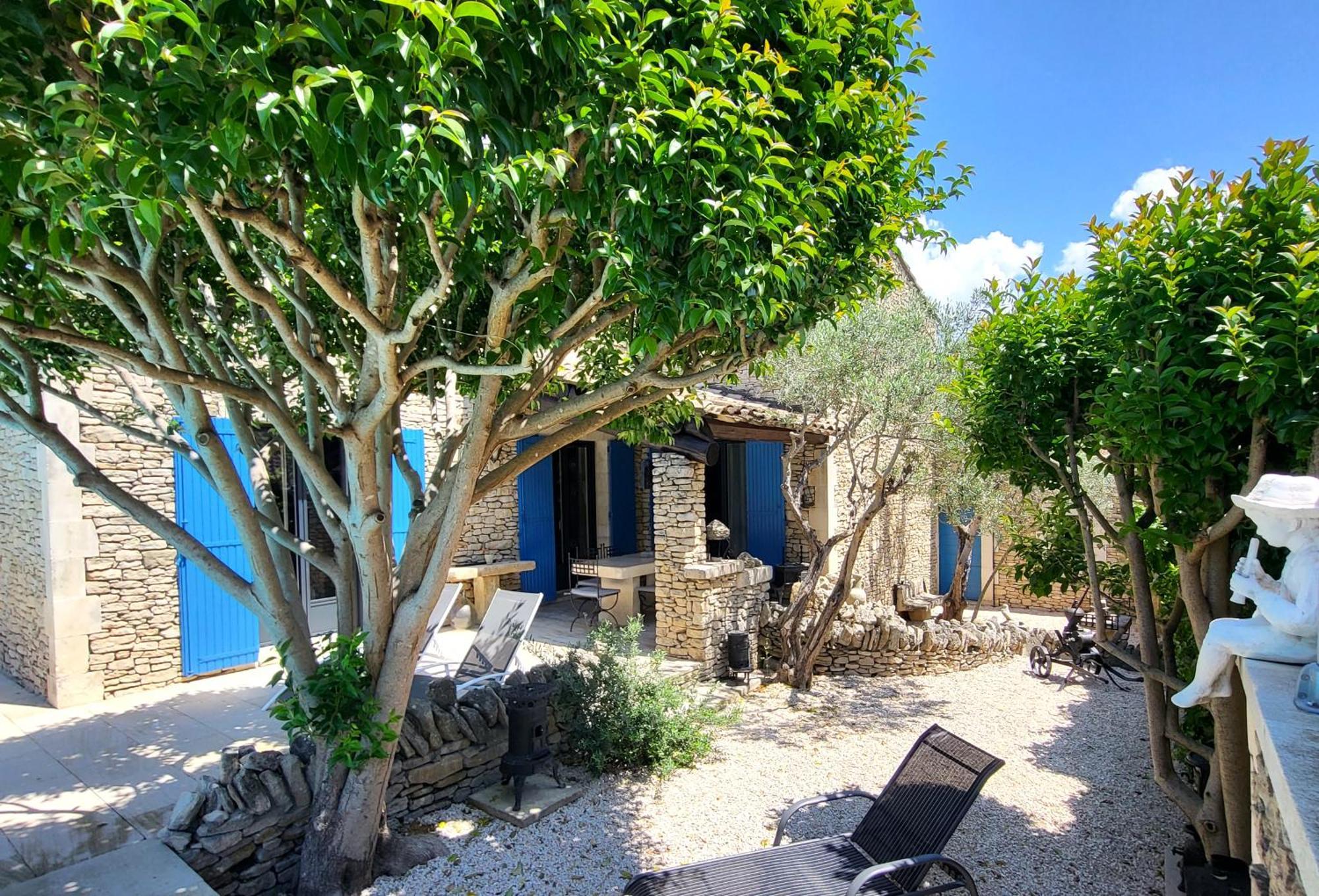 "La Massette Du Cheval Blanc" Villa De Caractere En Pierre LʼIsle-sur-la-Sorgue Екстериор снимка