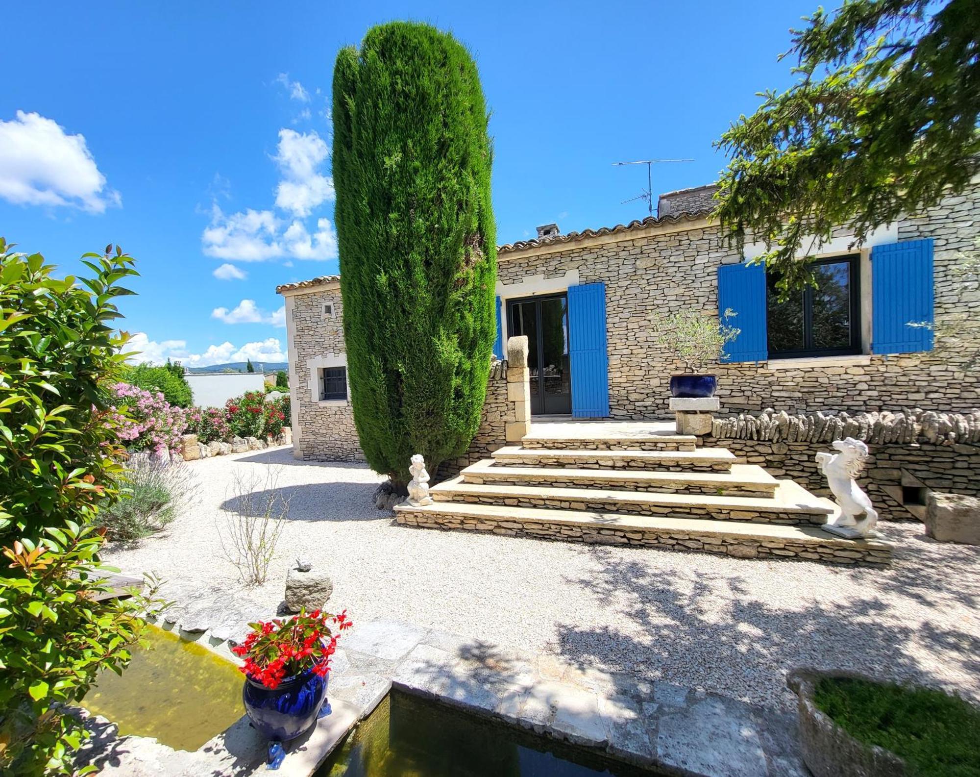 "La Massette Du Cheval Blanc" Villa De Caractere En Pierre LʼIsle-sur-la-Sorgue Екстериор снимка