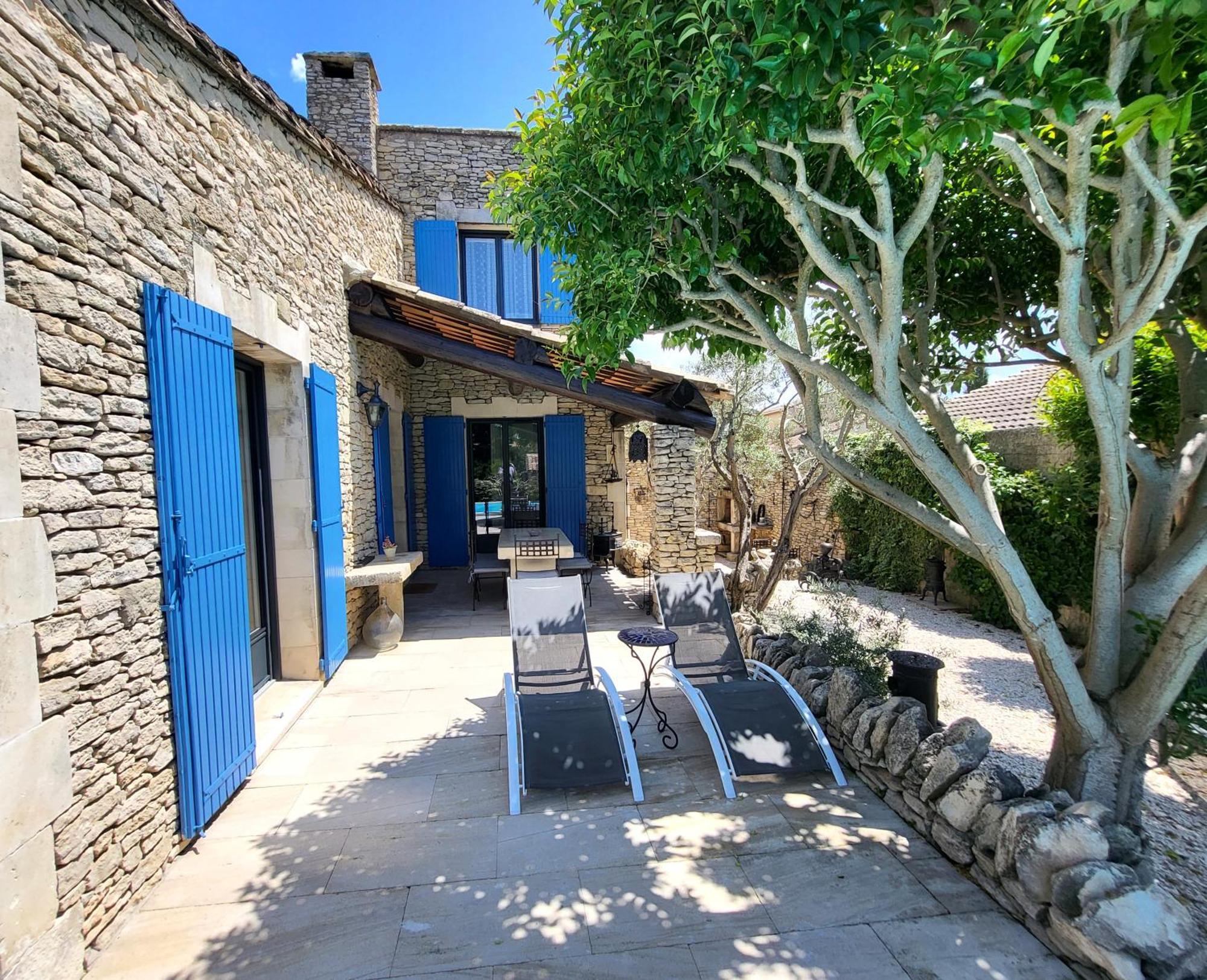 "La Massette Du Cheval Blanc" Villa De Caractere En Pierre LʼIsle-sur-la-Sorgue Екстериор снимка